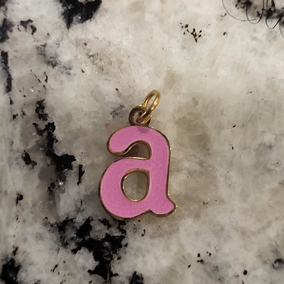 Jewelry New Letter A Lowercase Typewriter Letter Charm Poshmark